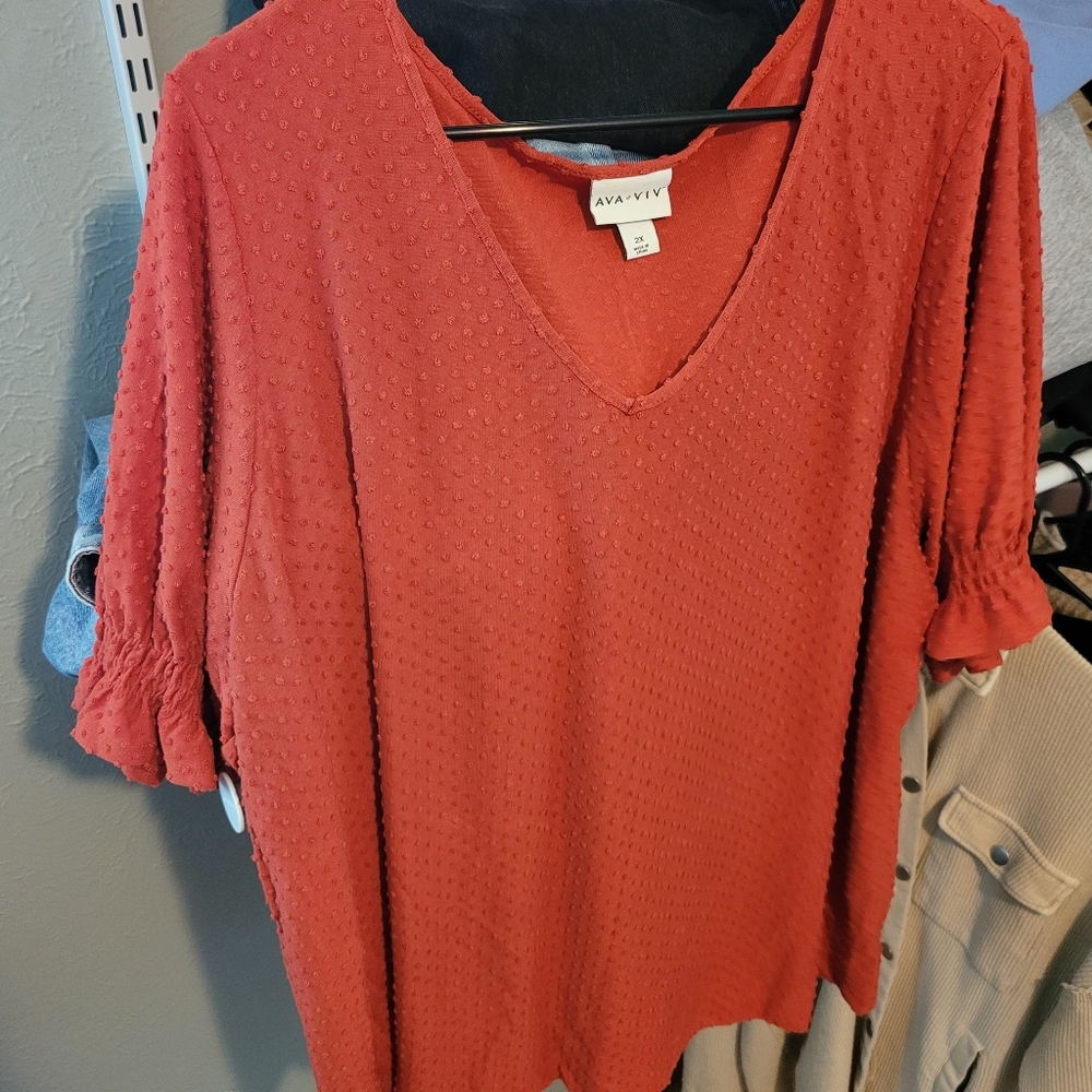 Dotted blouse